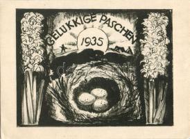 Hagyaték tétel: 37db vegyes külföldi rézkarc, metszet, különféle nyomatok, sok a tervező szignójával...