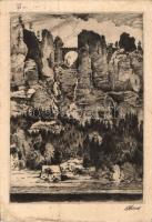 Hagyaték tétel: 37db vegyes külföldi rézkarc, metszet, különféle nyomatok, sok a tervező szignójával...