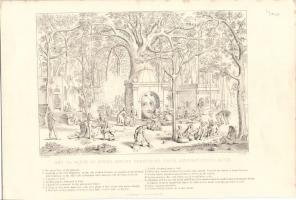 Hagyaték tétel: 37db vegyes külföldi rézkarc, metszet, különféle nyomatok, sok a tervező szignójával...