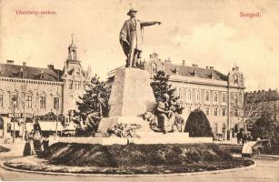 Szeged, Vásárhelyi szobor, Marder Arnold üzlete (EK)