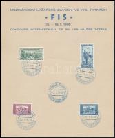 FIS emléklap, FIS memorial sheet