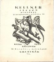 Nagy hagyaték tétel: 64db vegyes magyar rézkarc, metszet, ex libris, különféle nyomatok, sok a terve...