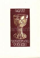 Nagy hagyaték tétel: 64db vegyes magyar rézkarc, metszet, ex libris, különféle nyomatok, sok a terve...