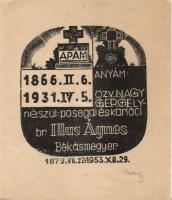 Nagy hagyaték tétel: 64db vegyes magyar rézkarc, metszet, ex libris, különféle nyomatok, sok a terve...