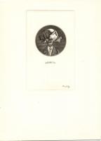 Nagy hagyaték tétel: 64db vegyes magyar rézkarc, metszet, ex libris, különféle nyomatok, sok a terve...