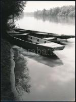 cca 1982 Kabáczy Szilárd (?-?) székesfehérvári fotóművész 3 db pecséttel jelzett vintage fotóművésze...