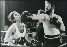 cca 1960 Öklözők, 3 db fotó, 15x22 cm