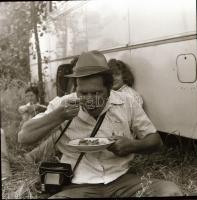 cca 1965 Sinka Antal (?-?) hagyatékából 21 db vintage negatív sokféle témáról, szerzője a velencei A...