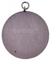 1967. "Kisújszállás város 250. évfordulójára 1717-1967" egyoldalas, ezüstözött fém emlékér...