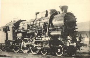 MÁV gőzmozdony / Locomotives Hongroises (Chemins de fer de l'Etat) / Hungarian State Railways locomotive (EK)