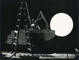 cca 1970 Zsigri Oszkár (1933-?) budapesti fotóművész hagyatékából 3 db jelzés nélküli vintage alkotás, 18x24 cm
