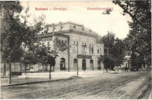 Budapest XIV. Városliget, Wampetics vendéglő, utcakép