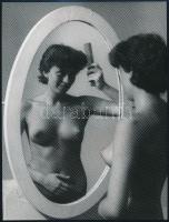 cca 1979 Menesdorfer Lajos (1941-2005) hagyatékából 2 db feliratozott vintage fotóművészeti alkotás,...