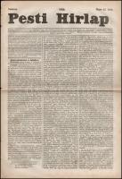 1842 Pesti Hírlap 1842. május 15. 143. szám, 341-350. p. Kiadja Landerer Lajos, Szerkeszti Kossuth Lajos.