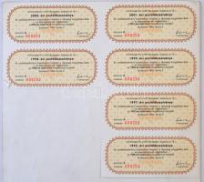 Budapest 1993. "Filmiroda Részvénytársaság" bemutatóra szóló részvénye 10.000Ft-ról, szelv...