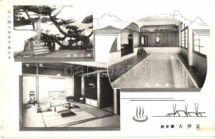 34 db régi főleg megíratlan japán képeslap, közte 1 svájci síelős lap / 34 pre-1945 mostly unused Ja...