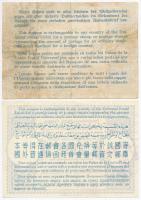 Amerikai Egyesült Államok ~1950. 9c + 11c "Nemzetközi válaszdíjszelvény" mindkettő vízjele...