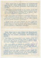 Amerikai Egyesült Államok 1946. 9c "Nemzetközi válaszdíjszelvény" vízjeles papíron, pecsét...