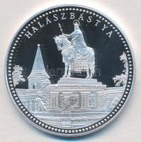 DN "Budapest nevezetességei - Halászbástya" Ag emlékérem (31,38g/0.999/42,5mm) T:PP