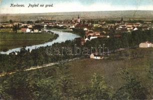 Károlyváros, Karlovac; general view (fa)