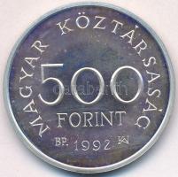 1992. 500Ft Ag "Károly Róbert" eredeti MNB tokban, tanúsítvánnyal T:1-,2(PP)
Adamo EM123