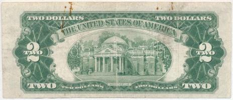 Amerikai Egyesült Államok 1957-1961 (1953). 2$ piros pecséttel, "Ivy Baker Priest - Robert B. A...