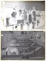 cca 1935 Lőcsei Árpád (?-?) kecskeméti vándorfényképész hagyatékában őrzött 13 db üveglemez negatív, szabadon felhasználhatók, a felvételek Bács-Kiskun megyében készültek, 10x15 cm