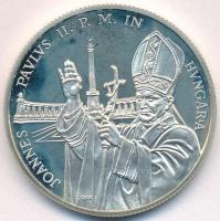 1991. 500Ft Ag II. János Pál pápa látogatása tokban T:1(PP) Adamo EM120