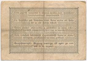 1848. 1Ft "Kossuth bankó" T:III,III-