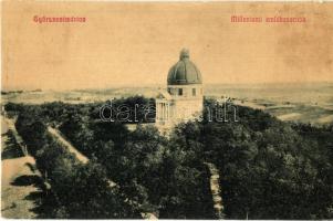 Pannonhalma, Győrszentmárton; Milleniumi emlékcsarnok, Schwarcz Ignác kiadása (r)