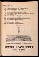 cca 1930-1940 Gyógyászati segédeszközök árumintakatalógusa, képekkel gazdagon illusztrálva. Abteilun...