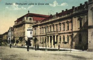 Szolnok, Törvényszéki palota és Gorove utca (EB)