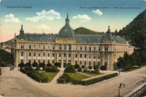Brassó, Kronstadt, Brasov; M. kir. igazságügyi palota / palace of justice (EK)