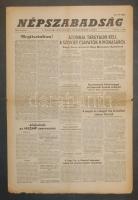 Népszabadság napilap 1956 nov 3-iki száma