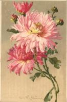 Flowers, litho. Meissner & Buch Künstlerpostkarten Serie 1705. Herbstboten s: C. Klein