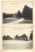 Gödöllő, Erzsébet kert, Kálvária, Alsó park, Art Nouveau