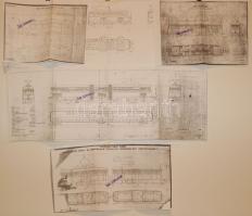 Villamos jellegrajzok 5db