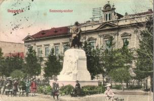 Nagyvárad, Oradea; Szacsvay szobor / statue (EK)