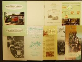 Kisvasutak ismertetője 8db