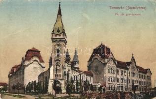 Temesvár, Timisoara; Piarista gimnázium / grammar school (b)