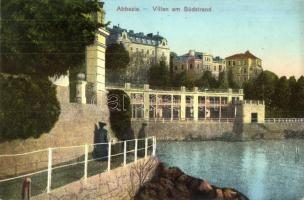 Abbazia, Villen am Südstrand / villas