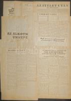 Újságkivágások 1949-ből 15 lap (Rajk, Tito, Mao)