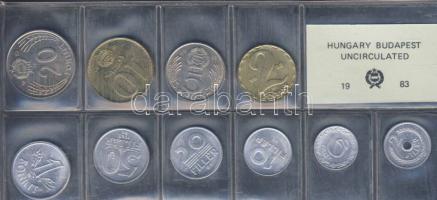 1983. 2f-10Ft 9klf db, szettben T:1