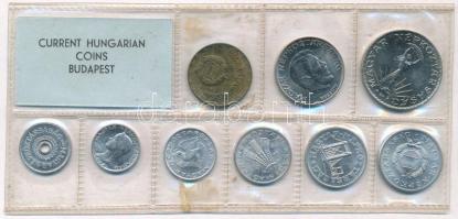 1971. 2f-10Ft (9xklf) érmés forgalmi sor fóliatokban T:1 Adamo FO4