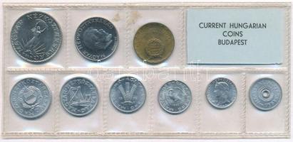 1972. 2f-10Ft (10xklf) érmés forgalmi sor fóliatokban T:1 Adamo FO5