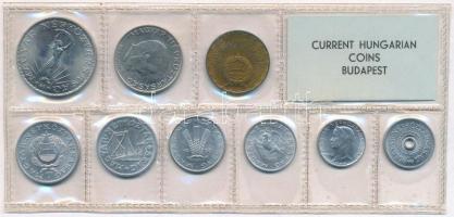 1973. 2f-10Ft (9xklf) érmés forgalmi sor fóliatokban T:1 Adamo FO6