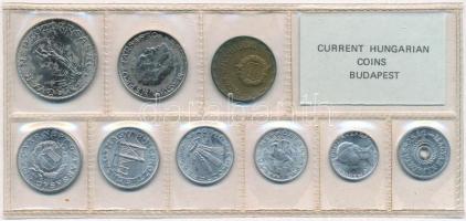 1977. 2f-10Ft (9xklf) érmés forgalmi sor fóliatokban T:1 patina
Adamo FO10