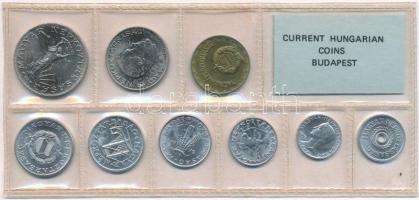 1979. 2f-10Ft (9xklf) érmés forgalmi sor fóliatokban T:1 Adamo FO12