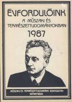 Évfordulóink a műszaki természettudományokban