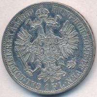Ausztria 1860A 1Fl Ag "Ferenc József" T:2 ph.
Austria 1860A 1 Florin Ag "Franz Josep...